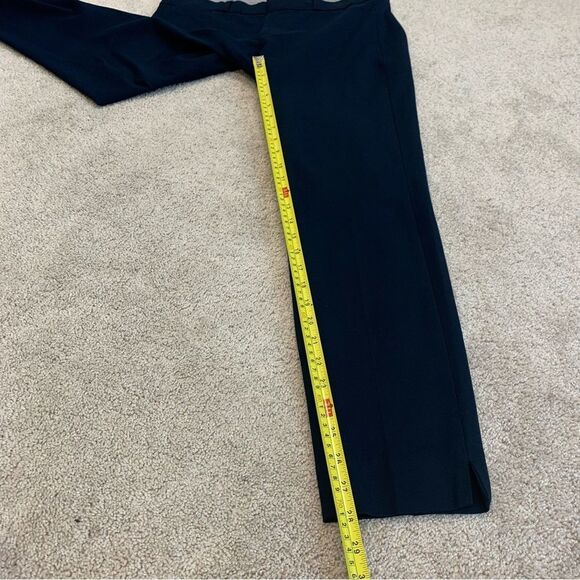 Banana republic navy blue Sloan pants Sz 6 ankle length - Picture 9 of 12